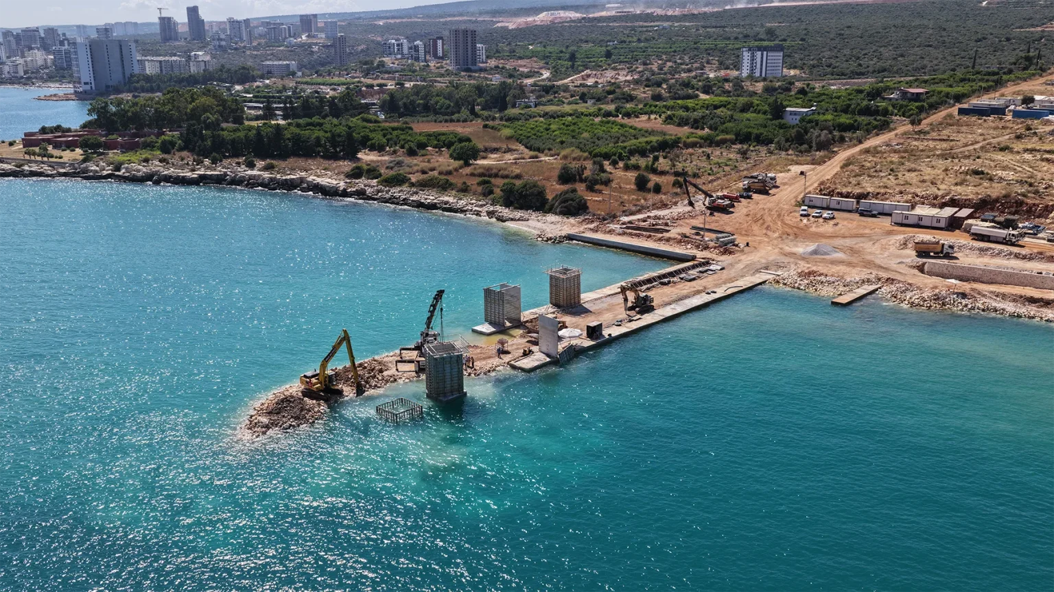 Kumkuyu Tatil Köyü - İskele ve Dolgu Çalışmaları