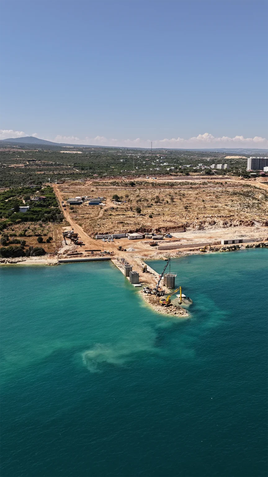 Kumkuyu Tatil Köyü - İskele Havadan Görünüm